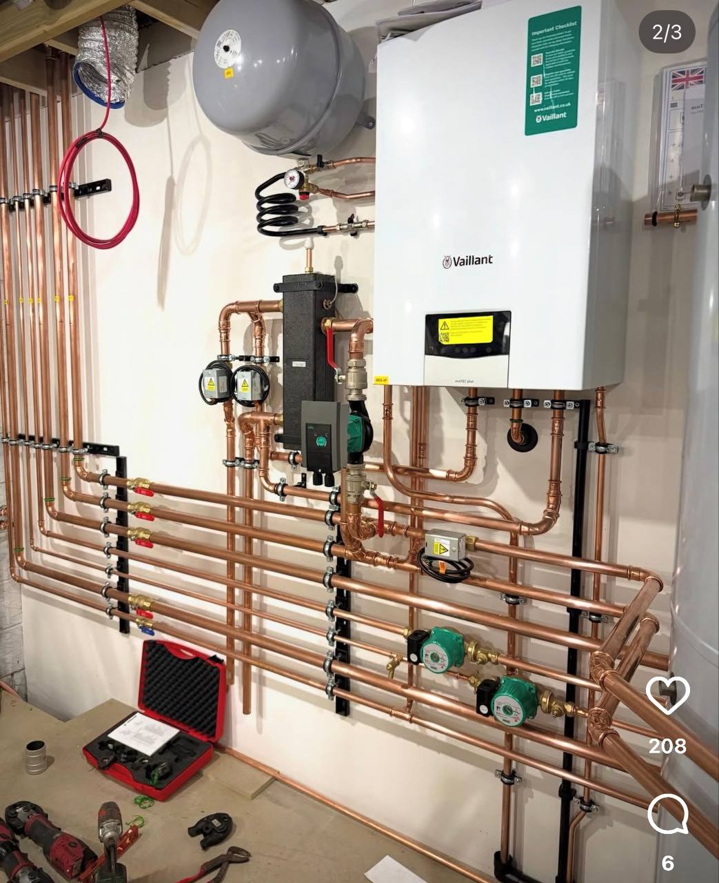 Smart-controlled boiler replacement in a South West London home