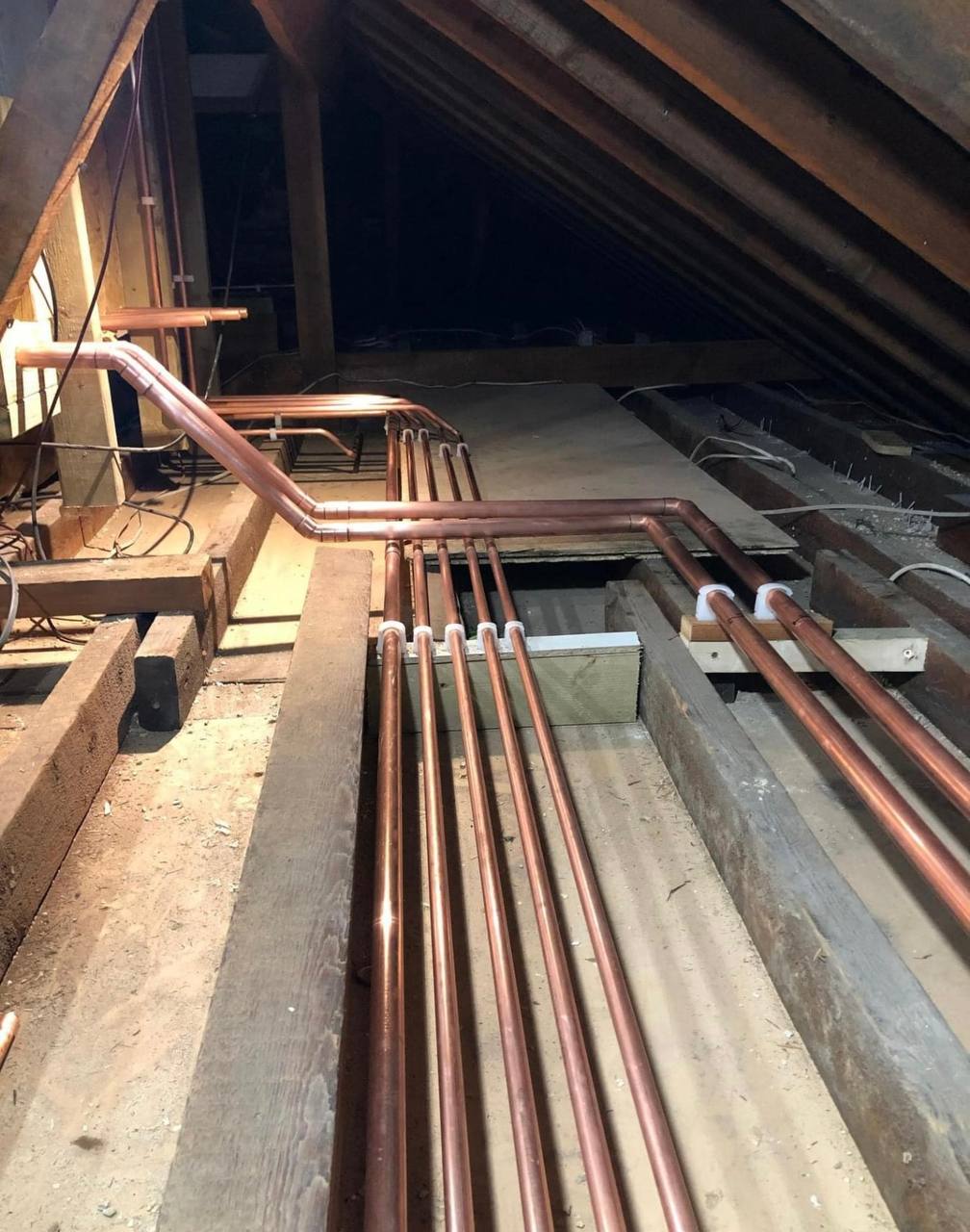 Central heating radiator and pipework repairs in South West London